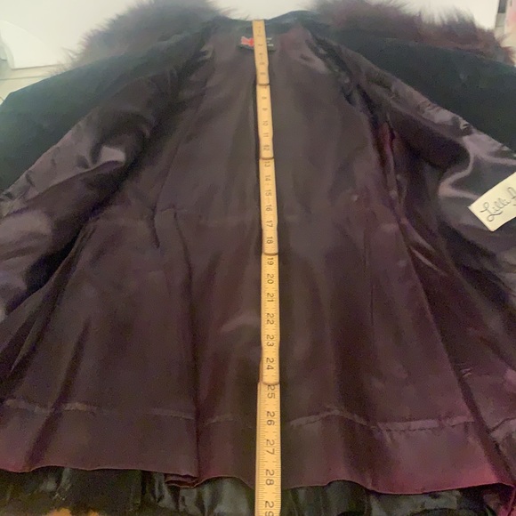 Lilli Ann 1960’s Vintage Faux Fur & Suede Coat - Picture 8 of 9